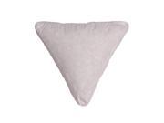 Down Etc. 235TC Cotton Covered Box Triangle Pillow Insert filled with Feathers and Down 20x20x20x2.5