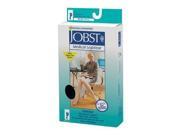 Jobst Opaque Open Toe Thigh High 20 30 mmHg Firm Support Stockings Natural formerly Silky Beige Large