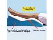 Adjustable Leg Support Pillow 9 1 2 x 17 x 24