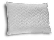 Bed Pillow Feather and Down Standard Feather Pillow White