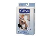 Jobst for Men 15 20 mmHg Moderate Support Closed Toe Thigh Highs Black Medium