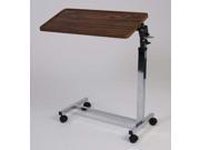 Adjustable Overbed Table With Tilt Top