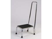 Step Stool With Hand Rail