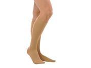 Sheer Knee Highs Nude 8 15 mmHg Extra Large