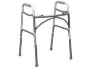Double Button Extra Wide Adult Folding Walker Bariatric