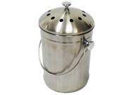 Compost Wizard® Kitchen Accents Stainless Steel Kitchen Composter