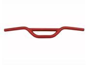 Red BMX Style Alloy Handlebar 3in Rise