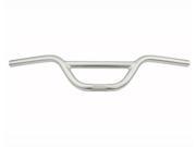 Silver BMX Style Alloy Handlebar 4in Rise