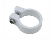 Alloy Quick Release Bike Seat Post Clamp 35mm White