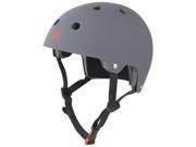 Triple Eight Brainsaver Rubber Helmet Small Medium Gun Matte