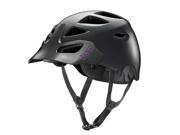 Bern 2016 Women s Prescott Summer Bike Helmet w Visor Satin Black w Black Visor XS S