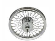 12in Steel Front Bike Wheel 14G 52 Spoke Chrome