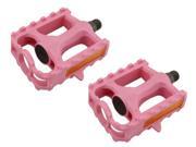 Plastic Mountain Bike Pedals 9 16in Pink