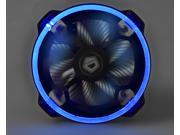 ID COOLING DK 03 Halo Circular Concentric LED Lighting For Intel LGA1150 1151 1155 1156 100W CPU Cooler 120mm Big Airflow Fan and High Cooling Performance Alum