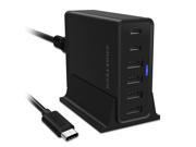 USB Type C Charger CHOETECH 55W Multi USB Charging Station with USB C to USB C Cable and Charger Holder for Nexus 6P Nexus 5X Lumia 950 950XL iPhone iPad a