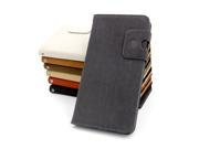 for iphone 5.5 New Arrival Fashion Wallet Cover Case Grind arenaceous holster Soft Luxury Leather PU With Card Clot case
