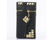 For Iphone 6 4.7 Gold Rivet Zipper Wallet Card Holder Leather case Fashion Pouch Cell Phone Case Stand Cover New Arrive! High Quality