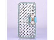 For Samsung Galaxy S4 i9500 Large Scale Pieces of Crystal Glass Diamond Holster Leather CaseWith card slot Cover with Stand Hot Sale ! High Quality