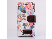 Retro Rose Shivering Flower Case For Apple Iphone 5 5S With Stand Card Slots Leather Buckle Flip Case Soft Silicon Sleeve Pouch new style bags cases