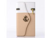 Pirate Anchor Zipper Flip Leather Case For Samsung Galaxy Note4 N9100 Portable Card Money Slot Wallet With Stand Cover Shell Drop Shipping For Galaxy Note4 Good