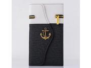 Pirate Anchor Zipper Flip Leather Case For Iphone 6 PLUS 5.5 Portable Card Money Slot Wallet With Stand Cover High Quality! For Apple Iphone 6 plus Cases