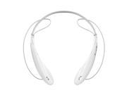 AIYZE Bluetooth Version 3.0 Wireless Bluetooth Headset Universal Bluetooth Stereo Telephone Headphone Sports Headset For Iphone HBS800 White