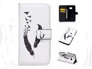 AIYZE Owl Anchor Cartoon Colorful Paiting PU Leather Phone Case For Samsung Galaxy S7 G930 G9300 Cover Case with ID Card Slot Wallet Bag