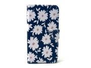 AIYZE Case for Samsung Galaxy S6 Edge Premium PU Leather Flip Wallet Card Slot and Kickstand Design TPU Case Cover [Beautiful Pattern] black flower