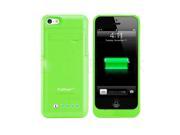 Iphone 5g 5c 5s Battery Case Power Bank Charger Case 2200mah Portable Backup Slim External Power Case Battery Pack Case with Built in Kickstand Retail Package