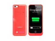 Iphone 5g 5c 5s Battery Case Power Bank Charger Case 2200mah Portable Backup Slim External Power Case Battery Pack Case with Built in Kickstand Retail Package