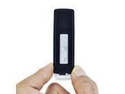 2 In 1Mini USB Spy Pen 8GB Digital Audio Voice Recorder With USB 384Kbps One Touch 15Hrs Recording Black