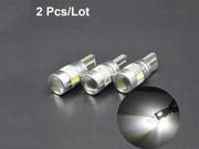 Brand New High Quality 2 Pcs Lot Car Auto Universal T10 194 W5W Canbus 6 SMD 5630 5730 LED Light Bulb Parking Driving Fog Light Color White
