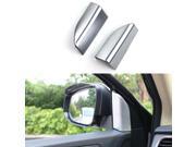 ABS Chrome Auto Trim Garnish Cover Triangle Pillar For Toyota Highlander 2014 2015 Decoration Accessories Pack of 2