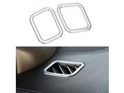 Air Conditioner Outlet AC Vent Cover ABS Frame Trim Decorative Protection Accessories For Toyota Highlander 2014 2015 Pack of 2