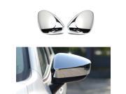 Brand New 2 Pcs Set ABS Rearview Mirror Cover Trim For Mazda 2014 2015 Decoration Protection Accessories Seauins