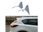 New Car Rear Tail Door Triangle Sequins Cover For Mazda CX 5 CX5 2013 2014 2015 Auto ABS Trim Decoration Accessories Pack of 2