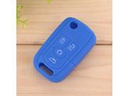 High Quality Auto Car Silicone Remote Key Chain Cover Holder Fob Case Shell Bag Folding A Style Compatible 6 Colors for Buick