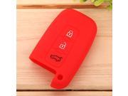 New Elegant Auto Car Silicone Remote Key Chain Cover Holder Fob Case Shell Bag Smart Style Compatible for Hyundai High Quality 6 Colors
