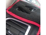 Interior Dash Cover Dashboard Protective Mat Shade Cushion Photophobism Dust proof Pad Carpet Compatible For Mazda CX 5 2013 2014 2015 Red Line Black Style
