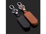 Auto Car Remote Key Chain Leather Fob Cover Holder With Buckle Compatible For Mazda 2 3 5 6 8 CX 5 CX 7 CX 9 MX 5 CX5 Etc 2 Colors Four Styles High Quality