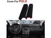 Interior Dash Cover Dashboard Protective Mat Shade Cushion Photophobism Dust proof Pad Carpet Compatible For Volkswagen Polo Fifth Generation Sedan 2012 2013 20