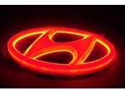 2014 New Car Auto LED Cold Light 5D Logo Emblem Badge Lamp Compatible For Hyundai Three Colors Red Blue White