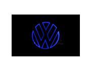 Delicate Fashion Auto LED Cold Light 5D Car Front Back Logo Emblem Badge Laser Lamp Compatible For VW Volkswagen Three Colors Red Blue White