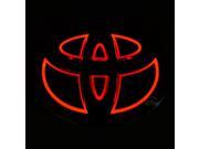 Auto LED Cold Light 5D Car Front Rear Logo Emblem Badge Laser Bulb Lamp Compatible For Toyota Three Colors Red Blue White