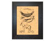 Electric Appliance For Horses Patent Art Print in a Rustic Oak Wood Frame