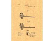 Tobacco Pipe Patent Art Print