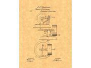 Pencil Sharpener Patent Art Print Pencil Sharpener Patent Art Print