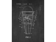 Motorized Ice Cream Cone Patent Art Chalkboard