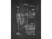 Moulin Trick telephone Patent Art Chalkboard