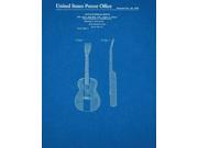 Buck Owens Guitar Patent Art Blueprint Buck Owens Guitar Patent Art Blueprint